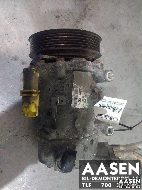 Aircondition kompressor til Peugeot 207 2006-2012 (SANDEN|6453 WK| 98 228 268 80|6453 WL|6487 01| 16 074 249 80)