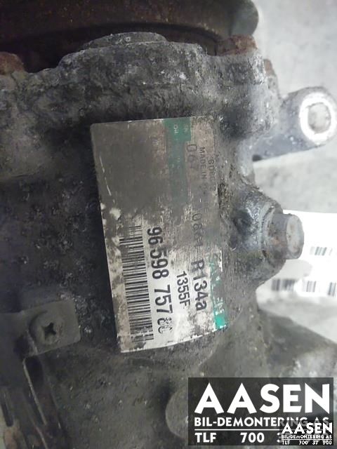 Aircondition kompressor til Peugeot 207 2006-2012 (SANDEN|6453 WK| 98 228 268 80|6453 WL|6487 01| 16 074 249 80)