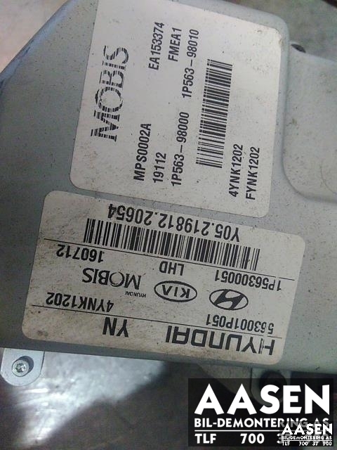 Rattaksel elektrisk servo til Kia Venga 2010-2017  (56310 1P051|)