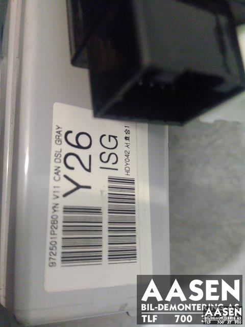 Varmeapparat betjening til Kia Venga 2010-2017  (97250 1P260EQ|972501P260YN|)