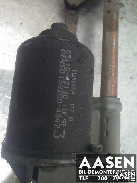 Viskermotor frontrute komplett m/overføring til Toyota RAV4 2000-2006 (Type II)  (DENSO|85110-42130|)