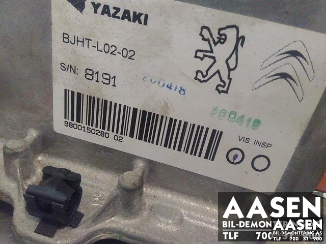 Inverter elbil til Peugeot Partner 2015-2019 (Type II, Fase 2)  (YAZAKI|9800150280 02|)