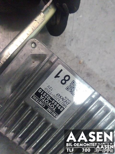 Styreenhet motor til Toyota Auris 2015-2019 (Type II, Fase 2)  (DENSO|89666-02810|)