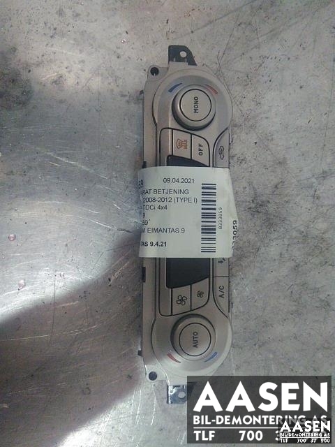 Varmeapparat betjening til Ford Kuga, 2008-2012 (Type I)  (1698893)