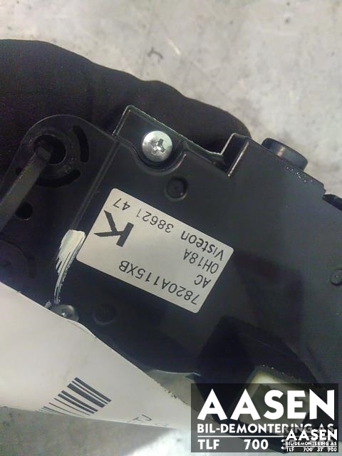 Varmeapparat betjening til Mitsubishi ASX 2010-2019  (7820A115XB|)