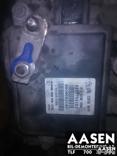 Girkasse automat til Peugeot 308 2013-2021 (Type II)  (98 085 830 80|98 103 757 80|)