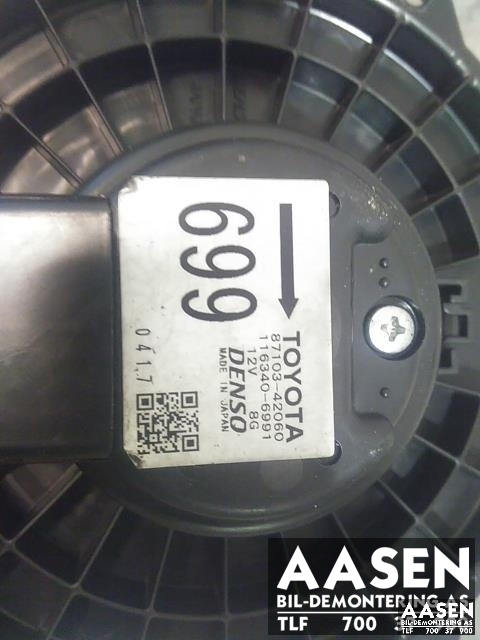 Varmeapparat motor til Toyota RAV4 2000-2006 (Type II) (DENSO|87103-42060|)