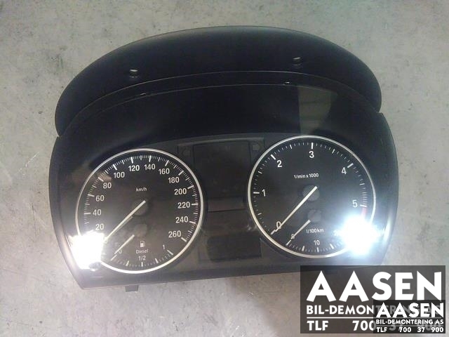 Instrumentpanel til BMW 3-Serie, 2005-2011 (E90/E91/E92/E93) (E90/E91/E92/E93) (62 10 9 316 127)