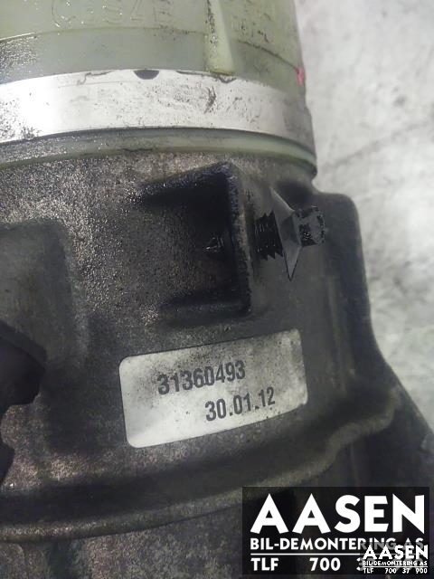 Servo pumpe elektrisk til Volvo V60 2010-2013 (Type I, Fase 1) (36011310|36050681|31360493)