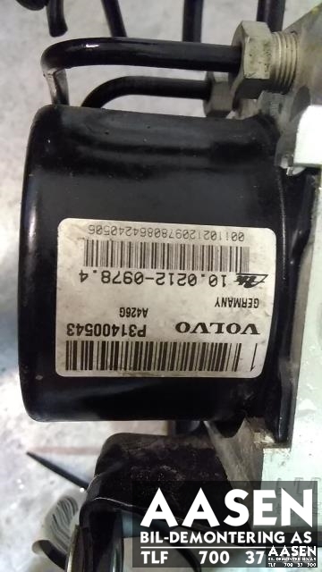 ABS sentral til Volvo V70 2014-2016 (Type III, Fase 2)  (ATE|31329139|P31400543|31400543)