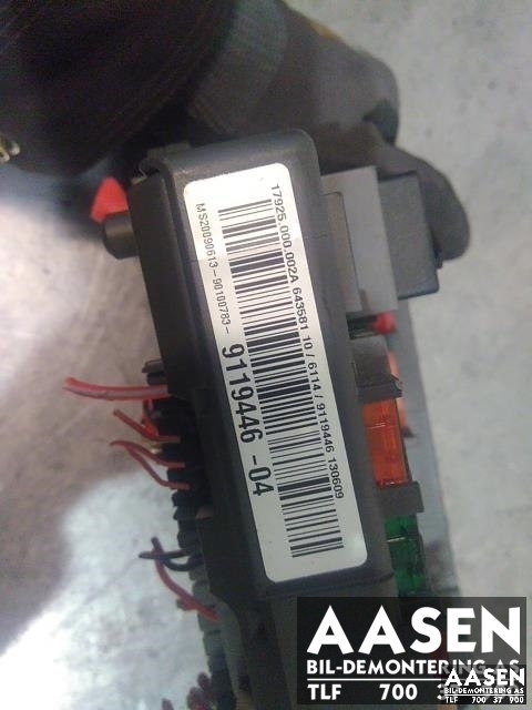 Sikringsboks kupe til BMW 3-Serie 2005-2011 (E90/E91/E92/E93) (E90/E91/E92/E93) (61 14 9 119 445|61 14 9 123 980|)
