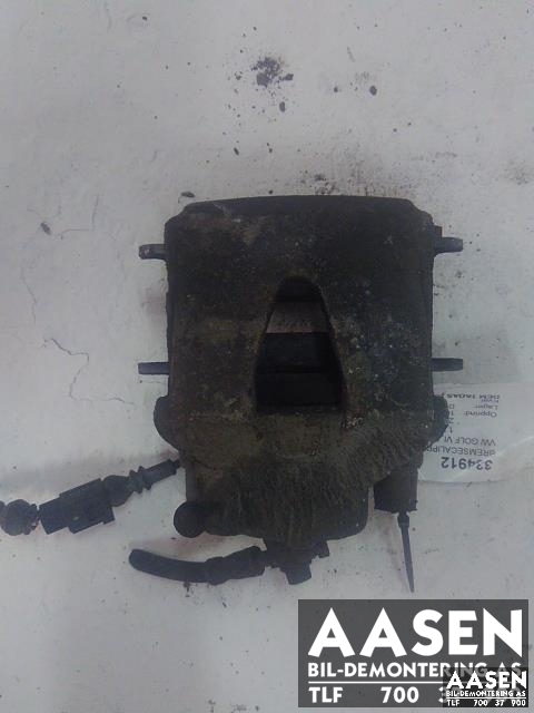 Bremsecaliper venstre foran til VW Golf VI, 2008-2012  (1K0 615 123 D)