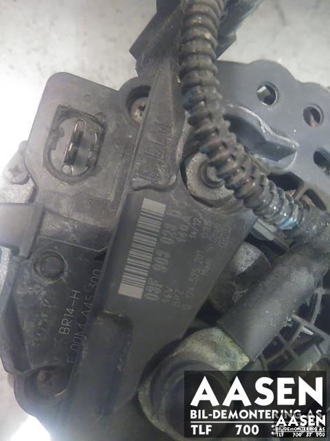 Dynamo til VW Golf VI 2008-2012  (BOSCH|03F 903 023 D|03F 903 023 J|03F 903 023 DX)