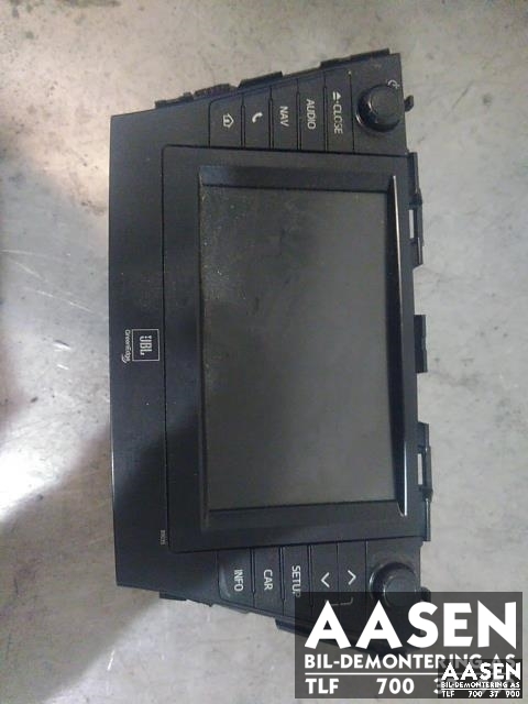 Bilstereo navigasjon til Toyota Prius +7, 2012-2020 (Type III) (stasjonsvogn) (stasjonsvogn) (AISIN|86113-60W320)