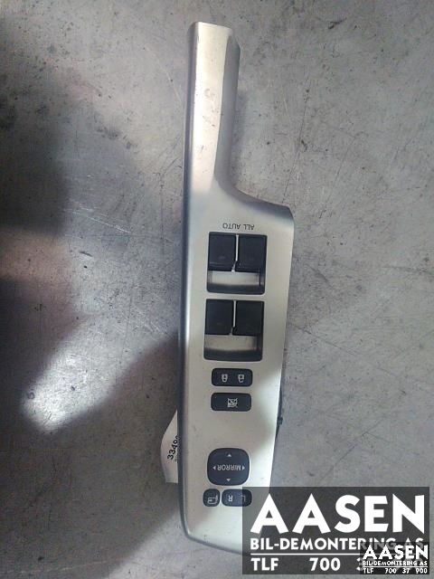Bryter ruteheis førerdørspanel til Toyota Prius +7, 2012-2020 (Type III) (stasjonsvogn) (stasjonsvogn) 