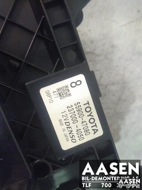 Varmeapparat betjening til Toyota Prius +7 2012-2020 (Type III) (stasjonsvogn) (stasjonsvogn) (DENSO|55900-47080|)