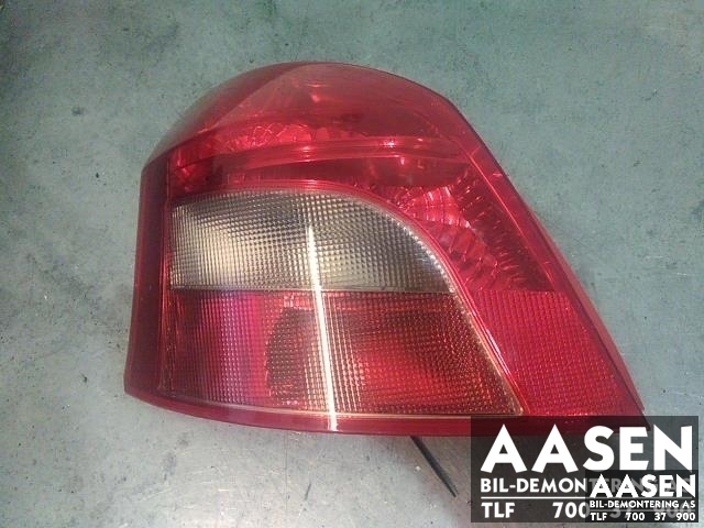 Baklykt høyre til Toyota Yaris 2006-2009 (Type II, Fase 1)
