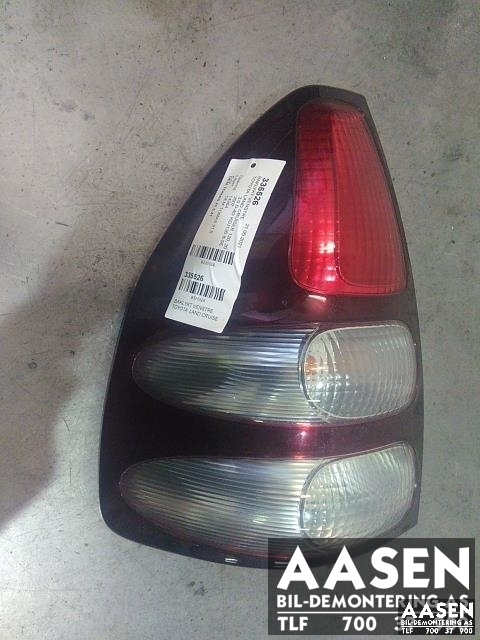 Baklykt venstre til Toyota Land Cruiser 120, 2002-2009  