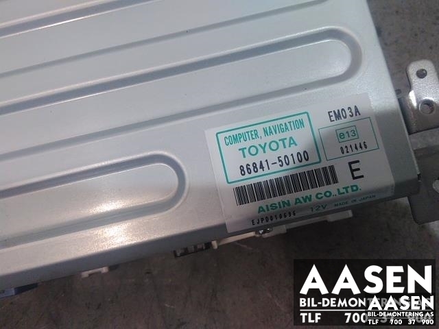 Bilstereo navigasjon spiller til Toyota Land Cruiser 120 2002-2009  (AISIN|86841-50100|)