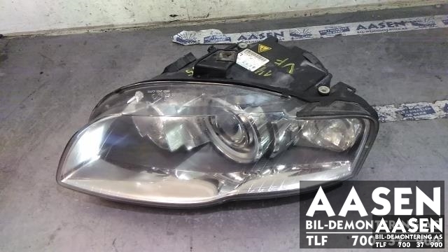 Frontlykt venstre xenon til Audi A4 2004-2008 (Type III) (B7) (B7) (AL|8E0 941 029 BM|)
