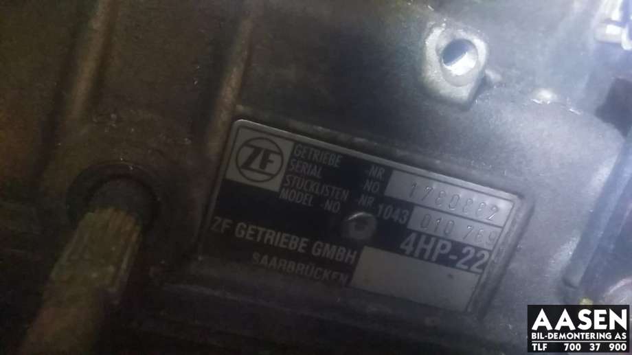 Girkasse 4WD komplett automat til Land Rover Range Rover 1996-2001 (Type II)