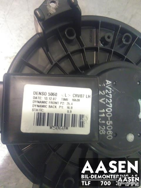 Varmeapparat motor til Honda CR-V 2007-2012 (Type III)  (DENSO|79310SWWE01|AV272700-5060|)