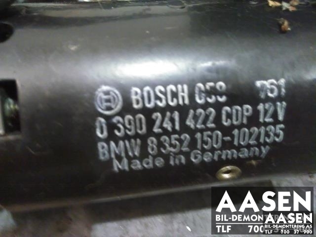 Viskermotor frontrute til BMW 7-Serie 1993-2001 (E38) (E38) (67 63 8 352 150|)