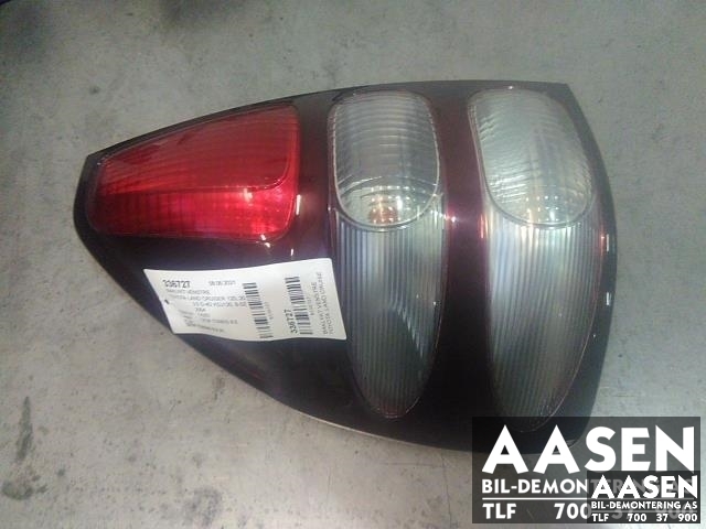 Baklykt venstre til Toyota Land Cruiser 120, 2002-2009