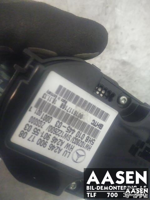 Varmeapparat betjening til Mercedes B-Klasse 2011-2018 (W246) (W246) (A2469001708|)