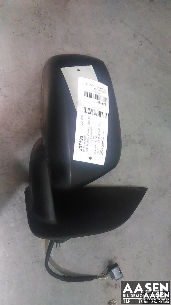 Speil høyre til Nissan Pathfinder, 2005-2010 (Fase 1) (R51) (R51) (96301-EB110)