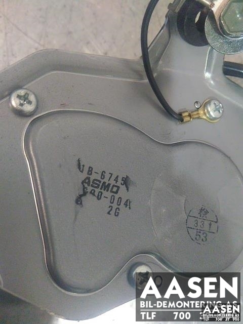 Viskermotor bakrute til Mazda 6 2002-2008 (Type I)  (ASMO|G21B-67-450A|)