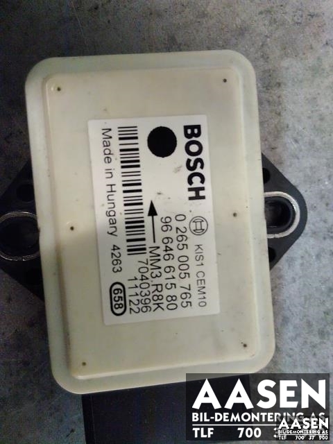 Sensor akselerasjonssensor/ESP DUO til Citroën C4 2011-2017 (Type II)  (9664661580|0265005765|)
