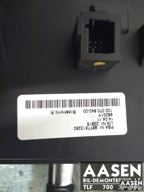Girstang/girvelger automat til Citroën C4 2011-2017 (Type II)  (2400 NY|96 778 132 80|)