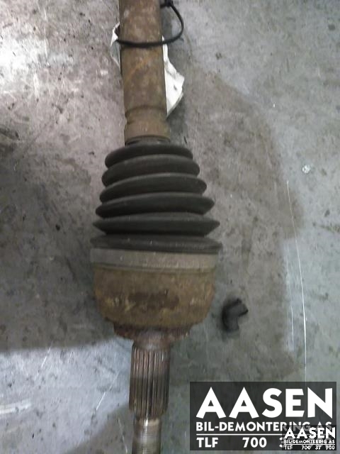 Drivaksel venstre foran, diesel/manuell til Renault Megane 2006-2009 (Type II, Fase 2)  (7711497229|)