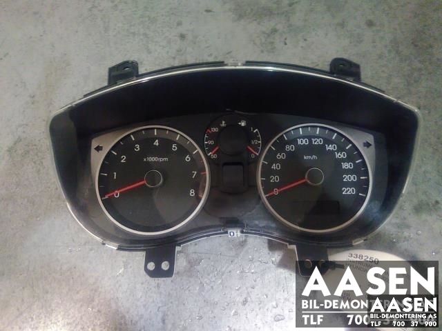 Instrumentpanel til Hyundai i20 2009-2014 (Type I)  (94006 1J015|)
