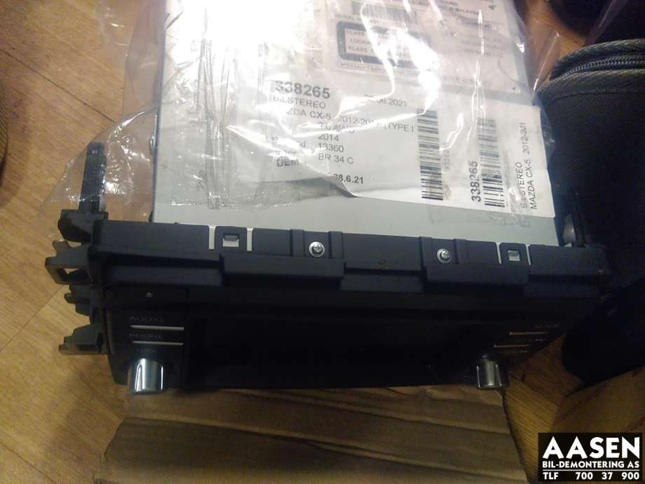Bilstereo til Mazda CX-5 2012-2017 (Type I) (GHP966DV0B|)