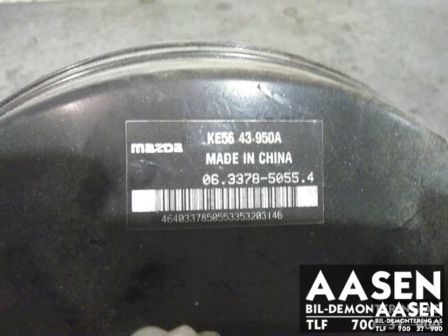 Bremsekraft-forsterker til Mazda CX-5 2012-2017 (Type I)  (KEY64380Z|)