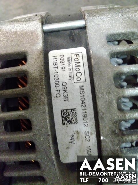 Dynamo til Ford Fiesta 2017-->> (Type VII) (2077639|2647770|H1BT-10300-FC)