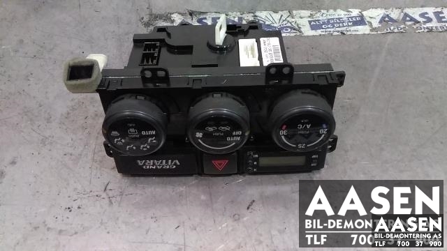 Varmeapparat betjening til Suzuki Grand Vitara, XL-7, 2001-2007  (36780-52J00)
