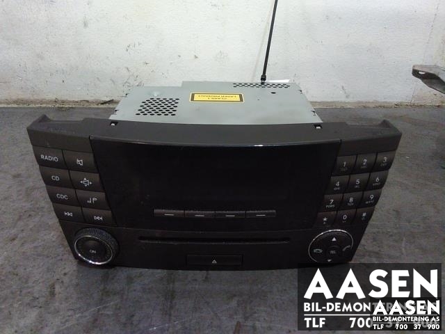 Bilstereo til Mercedes E-Klasse, 2006-2009 (Fase 2) (W211) (W211)