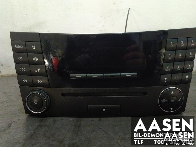 Bilstereo til Mercedes E-Klasse 2006-2009 (Fase 2) (W211) (W211)