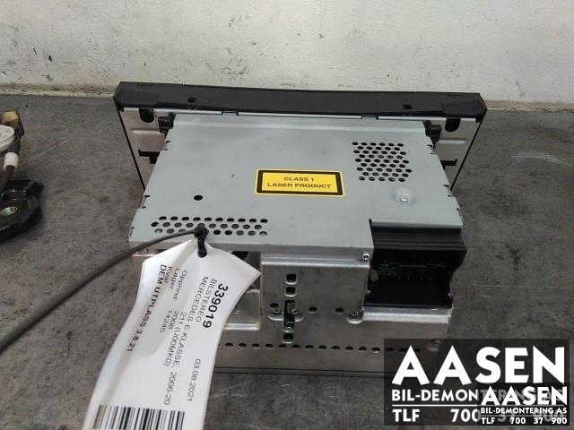 Bilstereo til Mercedes E-Klasse 2006-2009 (Fase 2) (W211) (W211)