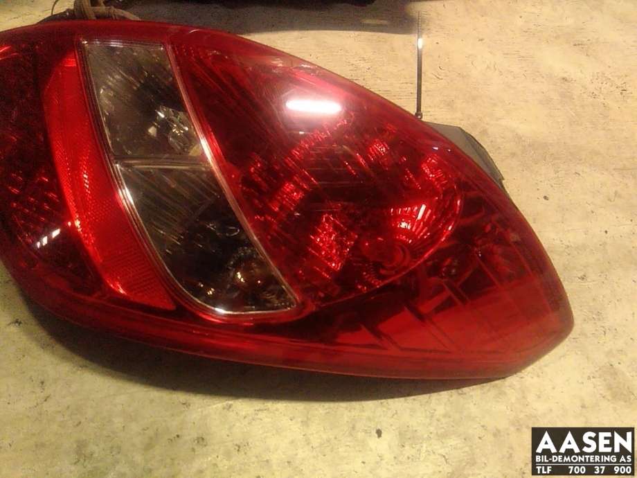 Baklykt høyre til Hyundai i20 2009-2014 (Type I) (92402 1J000|)