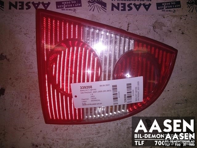 Baklykt høyre til VW Passat, 2001-2005 (B5,3BG) (B5,3BG) (3B5 945 096 AE)
