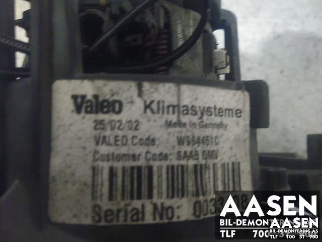 Varmeapparat motor til Saab 9-5 2001-2005 (Type I, Fase 2)