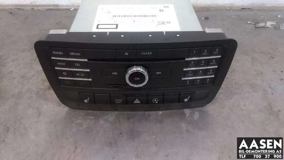 Bilstereo til Mercedes CLA 2013-2019 (C117) (C117) (A 246 900 99 16|)
