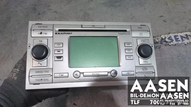 Bilstereo til Ford S-Max, 2006-2010 (Type I, Fase 1)  (BLAUPUNKT|6M2T 18K931 AE)