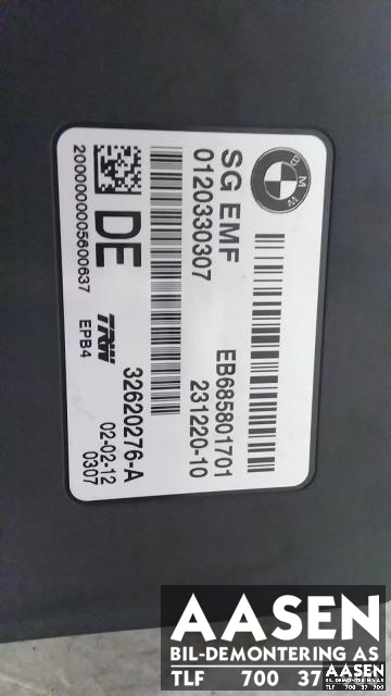 Styreenhet diverse til BMW X3 2010-2017 (F25) (F25) (TRW|EB685801701|231220-10|)