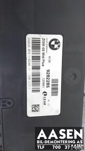 Styreenhet diverse til BMW X3 2010-2017 (F25) (F25) (LEAR|6135 9282285|)