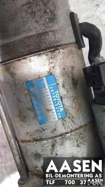 Starter diesel til Toyota Urban Cruiser 2009-2014  (DENSO|28100-33120|)